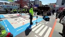 Minikler direksiyona geçti, vatandaşlar takla simülasyonunu deneyimledi