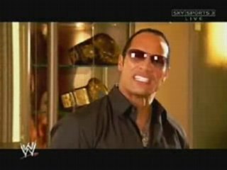 The Rock Returns At Raw 2007