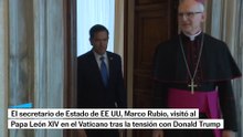 Marco Rubio se reúne con León XIV