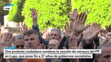 El alcalde de Lugo destituido: "Es una moción injusta e indignante
