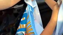 El gesto de Colapinto con un nene que paró el tránsito para saludarlo