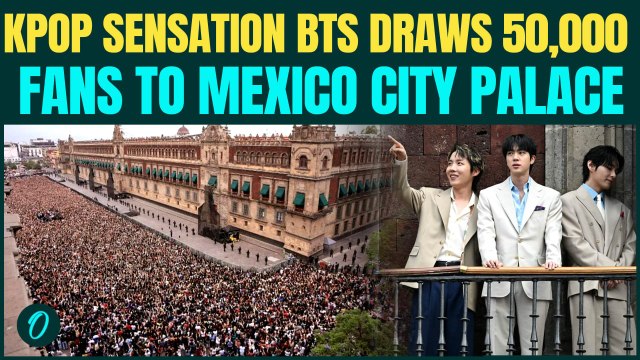 BTS Mexico Meet VIDEO: 50,000+ Fans FLOOD Mexico Palace | BTS’ Historic Army Reception, Fans React