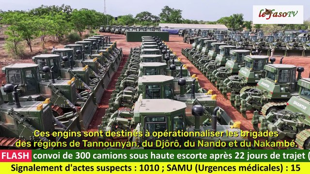 Agence Faso Mêbo : 776 engins pour quatre nouvelles brigades