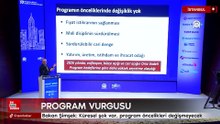 Bakan Şimşek: Küresel şok var, program öncelikleri değişmeyecek