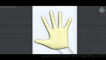 Ponikarovsky: 3DS MAX Practice Polygon Modeling Hand Model Video #7 (05-07-2026)