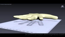 Ponikarovsky: 3DS MAX Practice Polygon Modeling Hand Model Video #10 (05-07-2026)