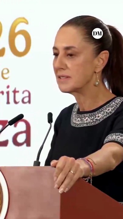 Sheinbaum responde a Trump que México está "actuando" en el combate al narcotráfico