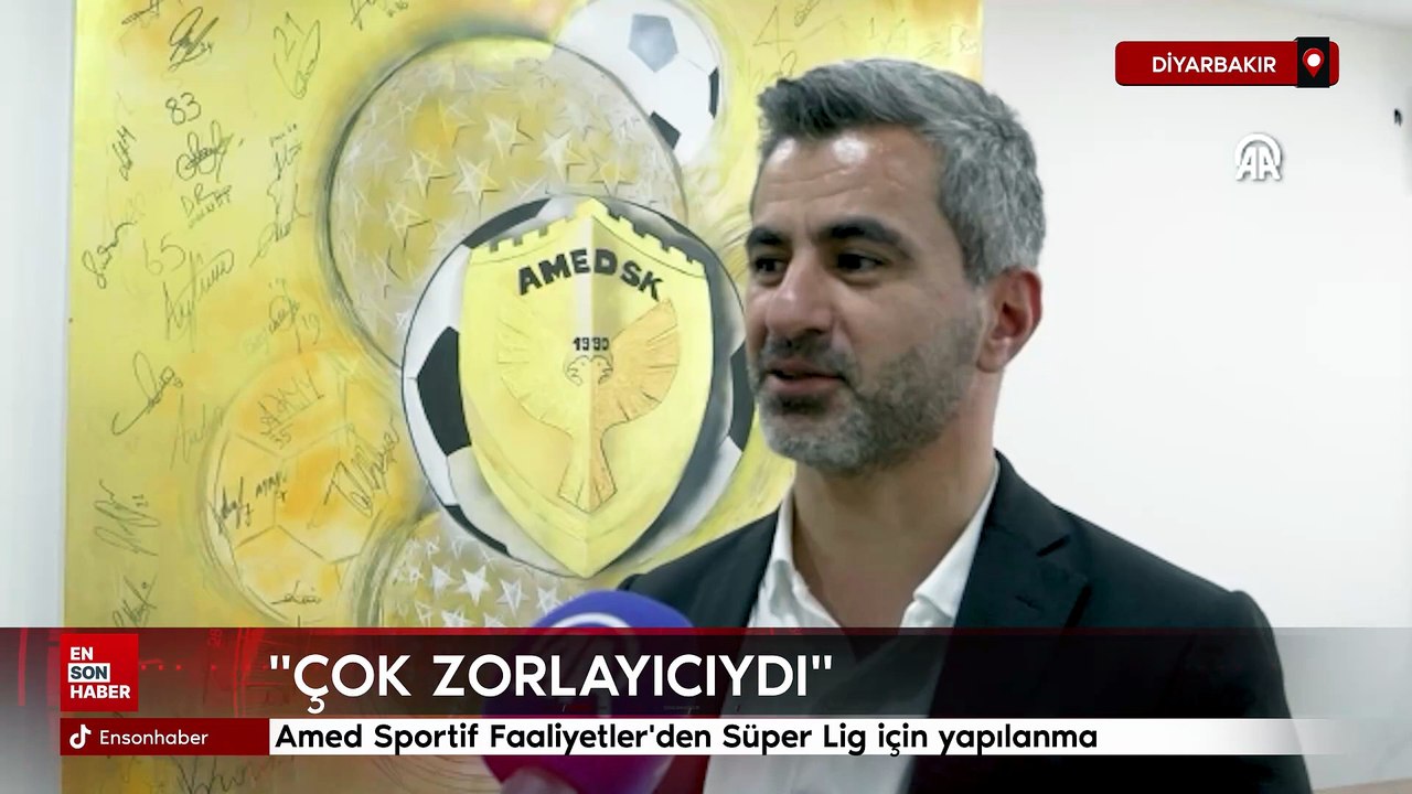 Amed Sportif Faaliyetler'den Süper Lig için yapılanma