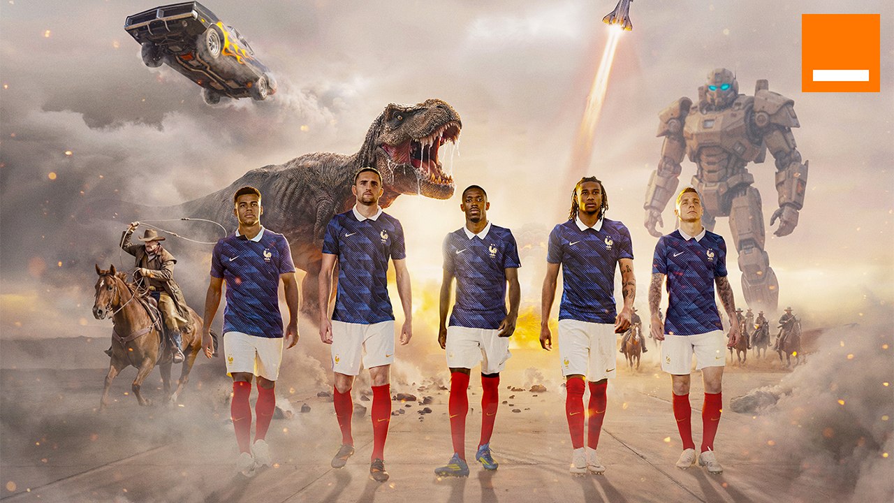 Les Bleus en Amérique - Orange
