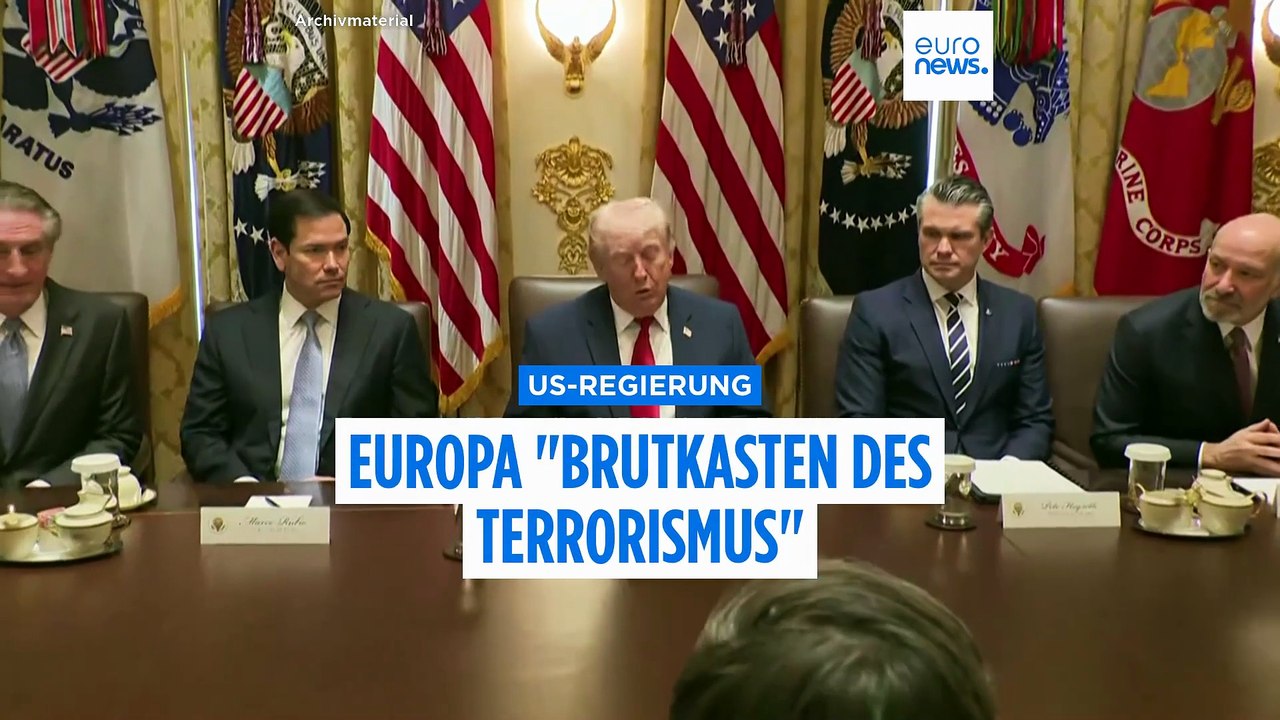 Strategiepapier aus dem Weißen Haus: Trump bezeichnet Europa als 'Brutstätte' des Terrorismus
