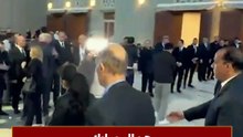 جمال مبارك في عزاء الفنان الراحل هاني شاكر