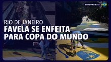 Artistas pintam ruas da Rocinha para Copa do Mundo de 2026