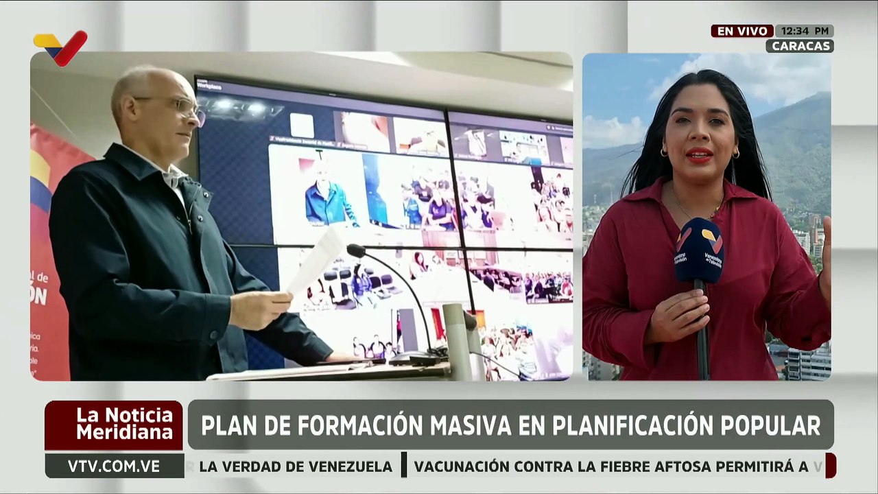 Caracas | Desarrollan el tema de “Identidad y nación la batalla histórica” en curso de Planificación