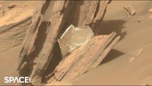 Perseverance Notices Debris From Jet Pack Crash Location On Mars