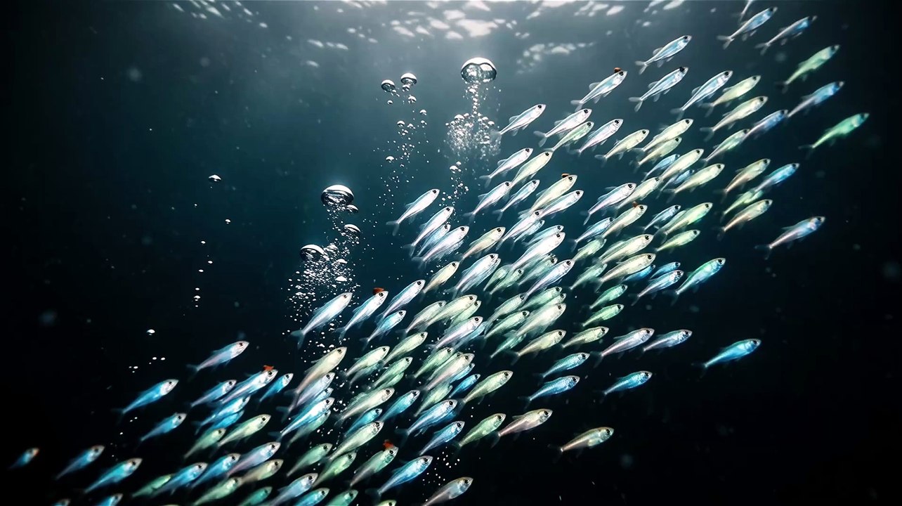 Lanternfish Night Glow Migration