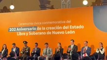 Samuel García celebra los 202 años de Nuevo León y destaca crecimiento económico del estado
