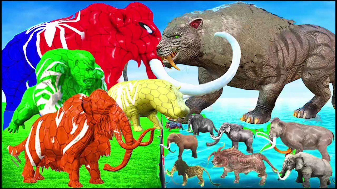 Ice Age Animals and Spider Powers Who Allowed This 🤯😂 thumnail