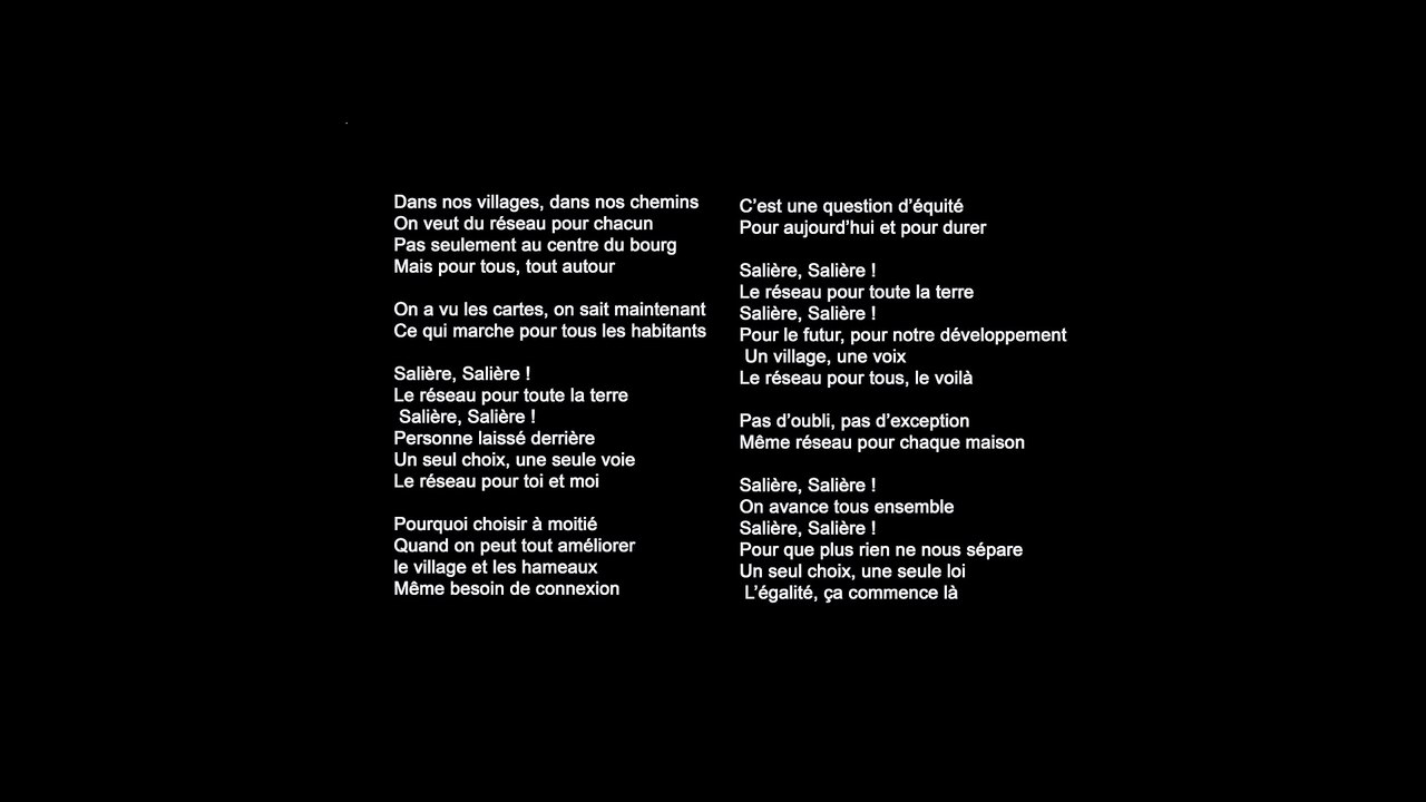 Salière, Salière