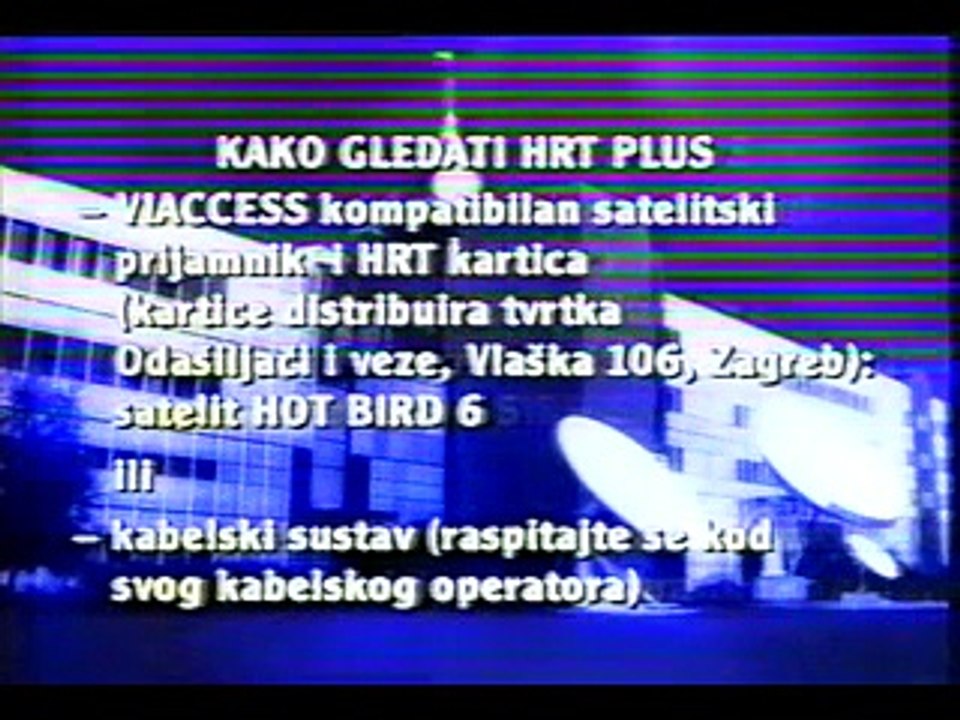 HRT 3 - Gašenje programa (28.03.2004.)