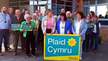 Plaid Cymru celebrate in Ceredigion