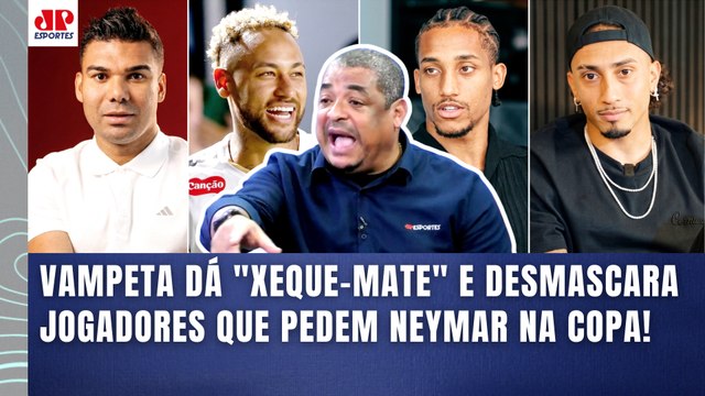 VAMPETA SINCERÃO! TODOS ELES QUEREM o NEYMAR NA COPA??? ENTÃO POR QUE É que... OLHA ISSO | SELEÇÃO