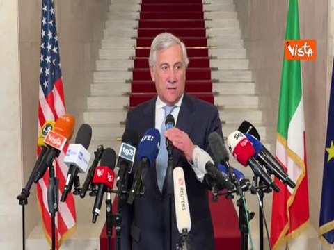 Tajani: A Rubio ho ribadito disponibilità dell'Italia per sminamento Hormuz a conflitto concluso