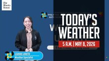 Today's Weather, 5 A.M. | May 8, 2026