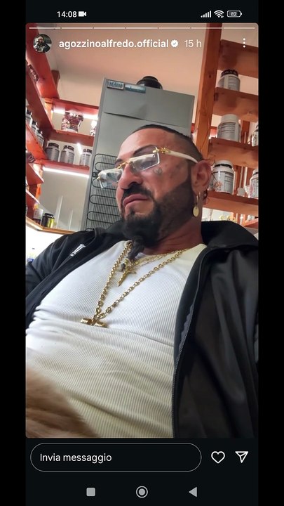 Agozzino Alfredo story con i suoi amici cani