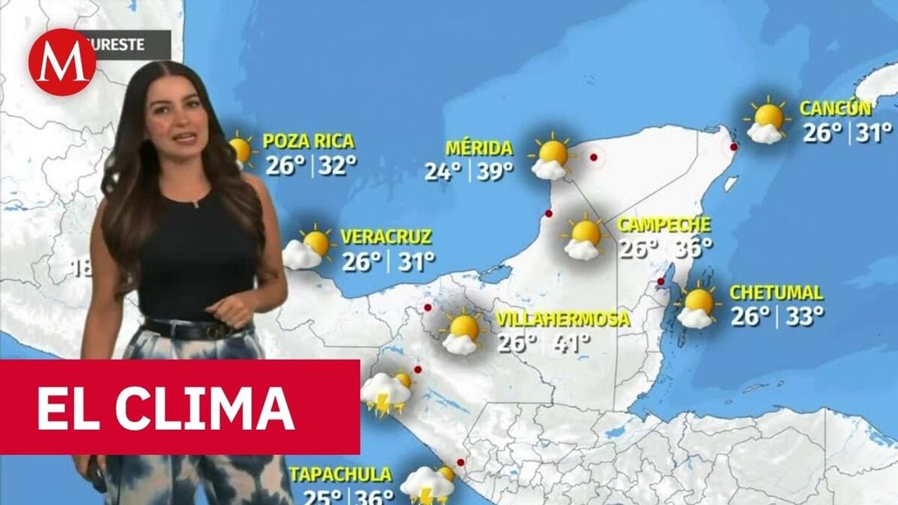 Clima de hoy jueves 7 de mayo de 2026 | Pronóstico con Sandy Tok