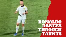 Cristiano Ronaldo silences rival fans after Messi chants during Al Nassr win