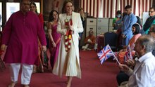 キャサリン妃、がん治療後初の海外訪問で伊レッジョ・エミリアへ