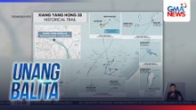 PCG - Chinese vessel na Xiang Yang Hong 33, nagsasagawa ng ilegal na marine scientific research malapit sa Rozul Reef | Unang Balita