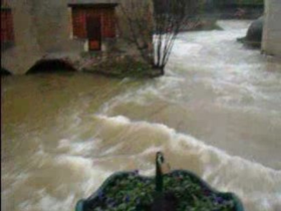 Les Gouls de Tourne - crue 2003