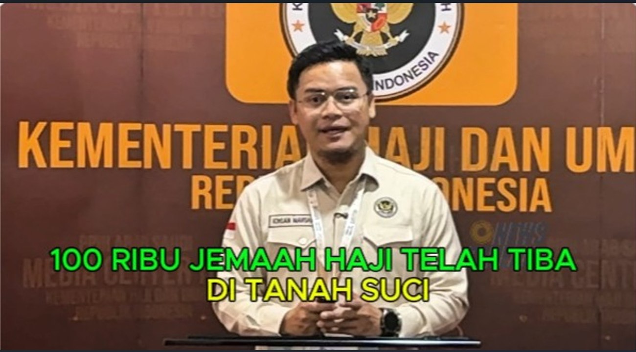 Lebih dari 100 Ribu Jemaah Haji Telah Tiba di Tanah Suci