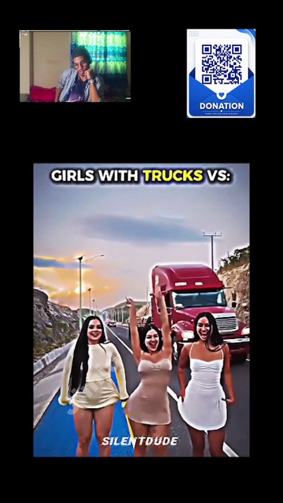 GIRLS VS GUY: Truck Stop Reality Check! 🚛😂 (He Got Ignored!)