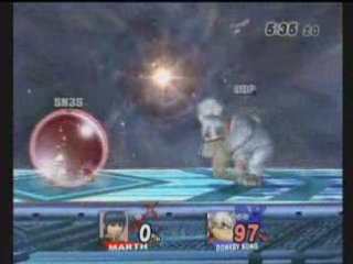 Brawl SN3S (Marth) Vs UDP (Donkey Kong)