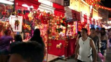 Exploring Singapore Night Streets: Downtown CBD to Chinatown