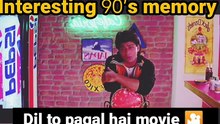 Dil to pagal hai 😍 #bollywood #diltopagalhai #movie #songs #shahrukh #madhuri