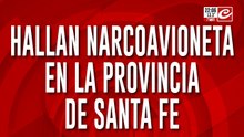 Hallan narcoavioneta en la provincia de Santa Fe