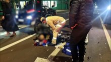 Motoboy fica ferido após bater na traseira de carro elétrico no São Cristóvão