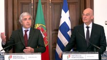 ΥΕΘΑ Ν.Δένδιας κοινές δηλώσεις με ΥΠΑΜ Πορτογαλίας