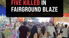 Fire breaks out at Mexican fair, kills five people