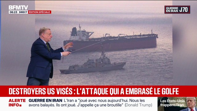 LE BRIEF DU GÉNÉRAL - Trois navires américains ont été attaqués par l'Iran dans le détroit d'Ormuz