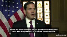 Nato, Rubio: se alcuni Paesi negano basi è problema da esaminare
