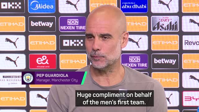 Pep hails Man City's WSL title as 'biggest step in world football'