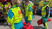 Une intervention périlleuse du GRIMP au coeur d'Arlon dans le cadre d'un exercice