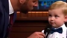 He gave relationship advice… then dropped THIS  #cute #baby #kids #family #comedy #standupcomedy #viralvideo