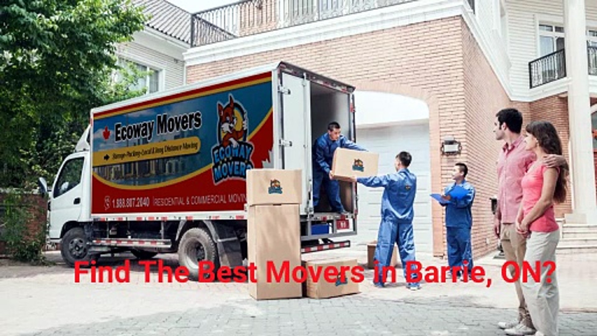 Ecoway Movers - Trusted Movers in Barrie, ON