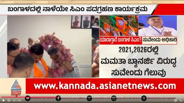 ಪಶ್ಚಿಮ ಬಂಗಾಳದ ನೂತನ ಸಿಎಂ ಯಾರಾಗ್ತಾರೆ? ರೇಸ್‌ನಲ್ಲಿ ನಾಲ್ವರು | West Bengal CM Announcement | Suvarna News