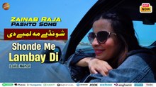 Zainab Raja | Pashto Song 2026 | Shonde Me Lambay Di | Laila Nehal
